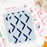 Diamond Framework Stencil