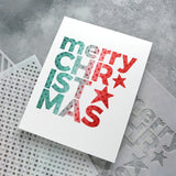 Simple Christmas Stencil Pack (6 qty; 6 x 6)