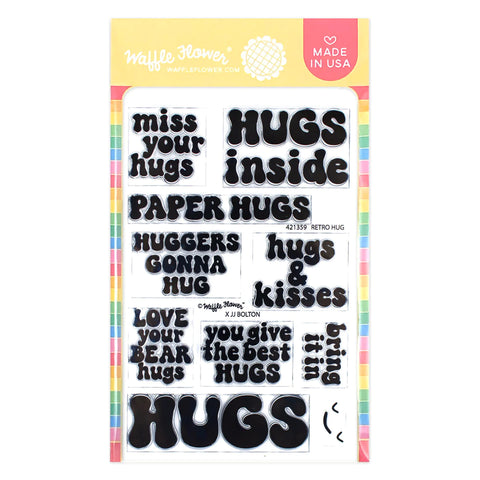 Retro Hugs Stamp Set
