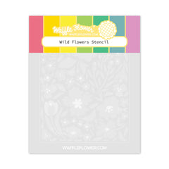 Wild Flowers Stencil