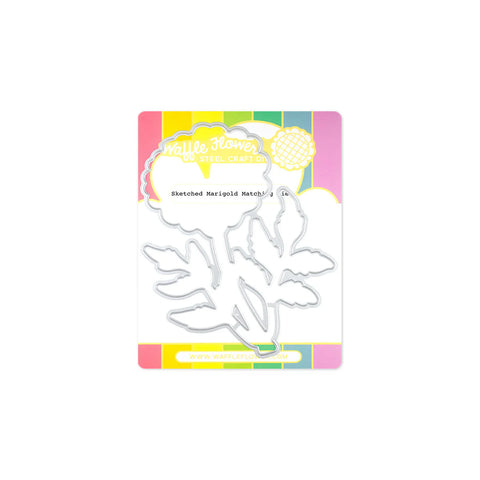     Sketched Marigold Matching Die