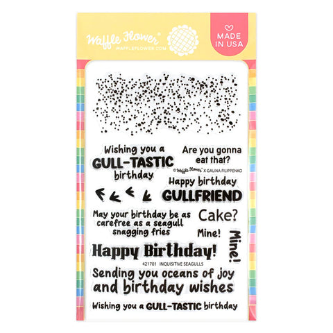 Inquisitive Seagulls Stamp Set