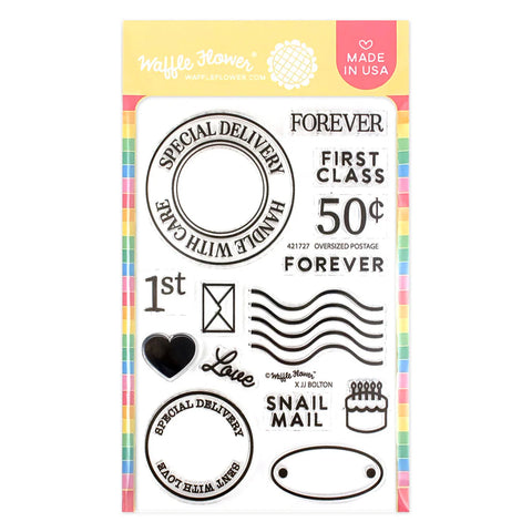 Oversized Postage Stamp Set