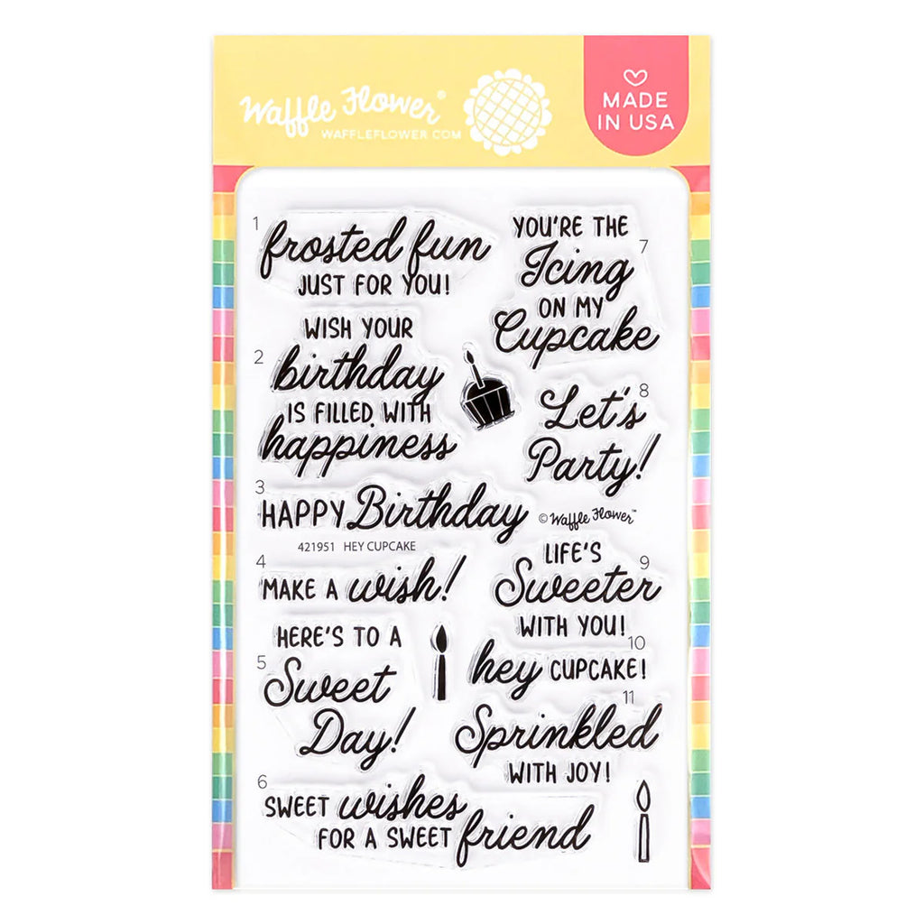 Hey Cupcake Sentiments Stamp Set
