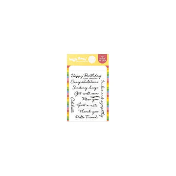 Simply Said Stamp Set