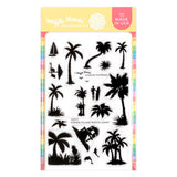 Postage Collage Tropical Sunset Stamp Set