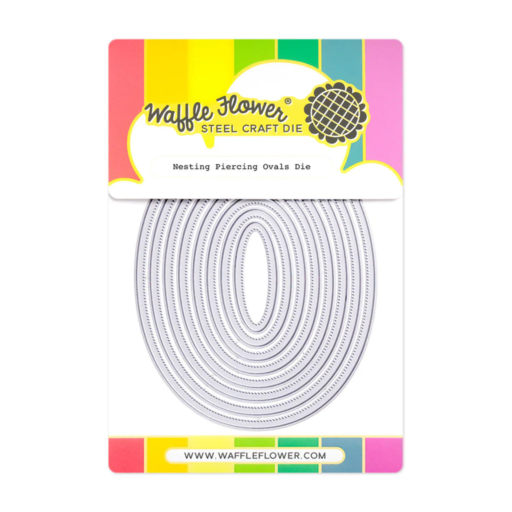 Nesting Piercing Ovals Die