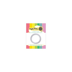 Postage Collage Circle Sentiments Matching Die