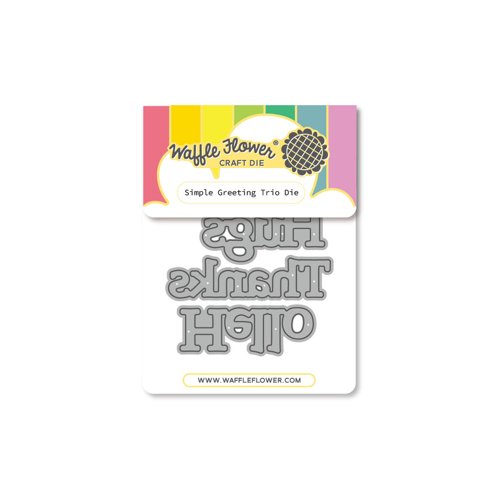 Simple Greetings Trio Die