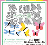 Postage Collage Garden Critters Die