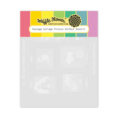 Postage Collage Picture Perfect Stencil