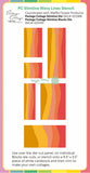 Postage Collage Slimline Wavy Lines Stencil
