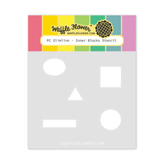 Postage Collage Slimline Inner Blocks Stencil