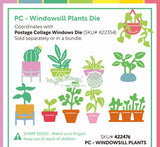 Postage Collage Windowsill Plants Die