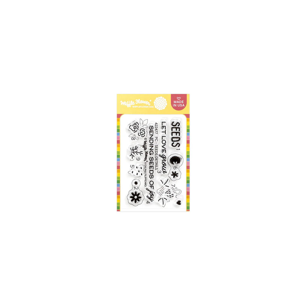 Postage Collage Seeds Details Stamp Set