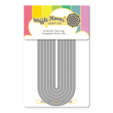 Slimline Piercing Elongated Ovals Die