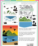 Lake Scene Die-n-stencil