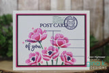 Post Cards and More Stamp Set