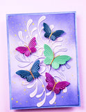 Linear Boho Butterflies