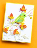 Block Print Stems ad Berries