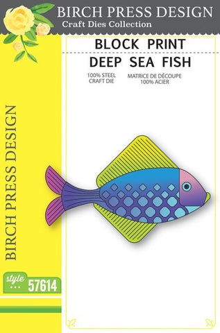 Block Print Deep Sea Fish