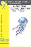 Block Print Floating Jellyfish