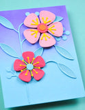 Block Print Lovely Flower