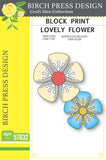 Block Print Lovely Flower