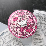 Flower Field Stencil Pack (5 qty; 6 x 9)