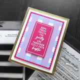 Bold Stripes Background Stamp (6 x 6)