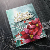 Winter Greenery Background Dies