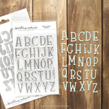 Lucky Alpha Stamp Set (4 x 6)