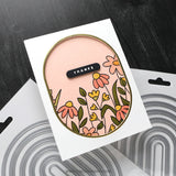 Flower Field Stencil Pack (5 qty; 6 x 9)