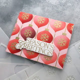 Elegant Holiday Greetings Dies