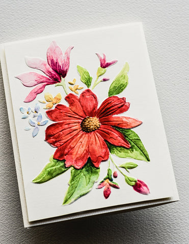 Gracious Floral 3D Embossing Folder and Die