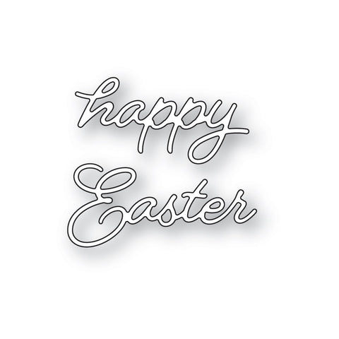 Happy Easter Curled Script