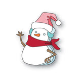 Layered Friendly Snowman