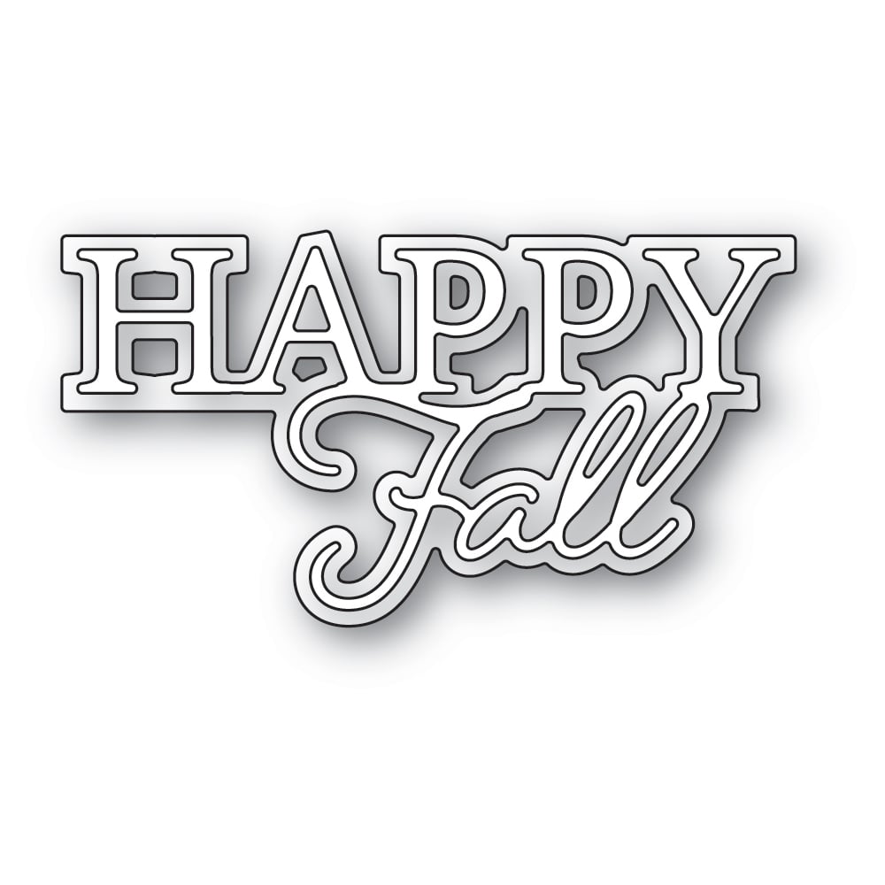 Happy Fall Posh Script