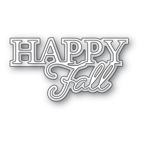 Happy Fall Posh Script