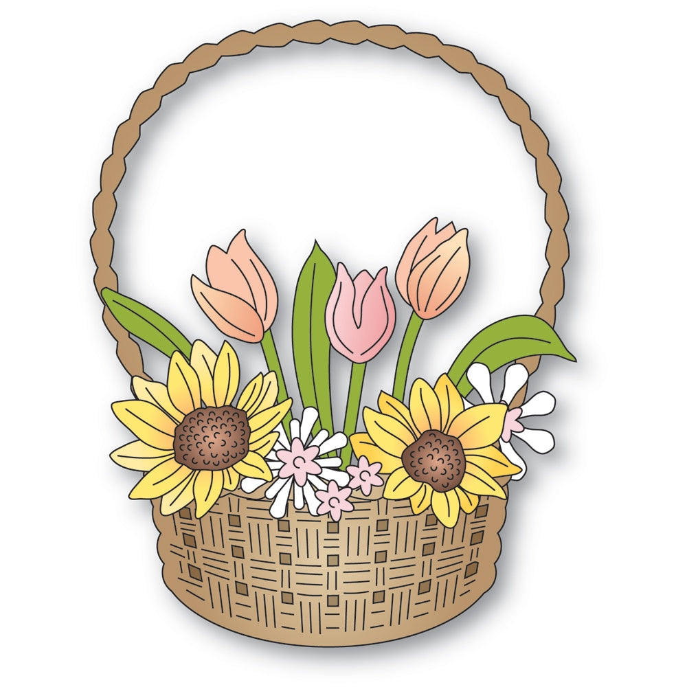 Flower Basket Bouquet