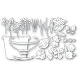 Garden Pail Bouquet