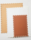 Fan Stitch Scalloped Frames