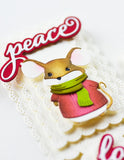 Peace Love Joy Stylish Script