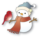 Snowman and Birdie Friend