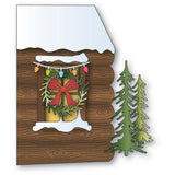 Log Cabin Scene