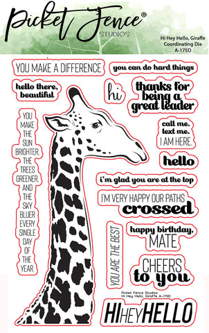 Hi Hey Hello, Giraffe Coordinating Die