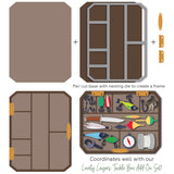 Display Box A2 Cover Plate Honey Cuts