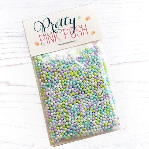 Perles de shaker de fête pastel