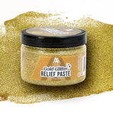 Gold Glitter Relief Paste