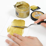 Gold Glitter Relief Paste